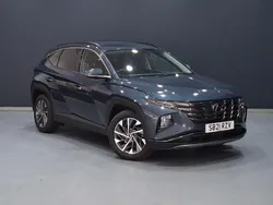 Blue Used 2021 Hyundai Tucson Premium SUV | £20,298 (A bit pricey)