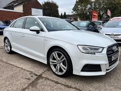White Used 2018 Audi A3 S-Line Sedan | £11,490 (Good price)