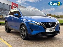 Blue Used 2022 Nissan Qashqai Tekna SUV | £22,490