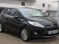 Black Used 2010 Ford Fiesta Titanium Hatchback | £2,995 (Good price)