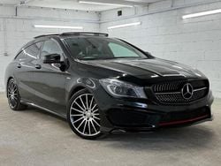 Black Used 2015 Mercedes CLA250 Shooting Brake AMG Estate | £9,495