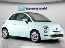 Green Used 2018 Fiat 500 Lounge Hatchback | £10,000 (Fair price)
