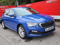 Blue Used 2020 Skoda Scala SE L Hatchback | £14,795 (Fair price)