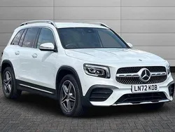 White Used 2022 Mercedes GLB200 AMG Line Premium SUV | £30,250 (Fair price)