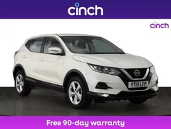 White Used 2019 Nissan Qashqai Acenta Premium SUV | £10,299 (Good price)