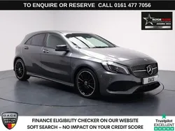Grey Used 2017 Mercedes A200 AMG Line Premium Hatchback | £12,240 (Fair price)