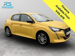 Yellow Used 2022 Peugeot 208 Active Premium Hatchback | £11,495 (Fair price)