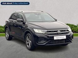 Black Used 2023 VW T-Roc R-line SUV | £25,256 (Fair price)