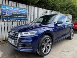 Blue Used 2017 Audi Q5 S-Line SUV | £17,250 (Fair price)