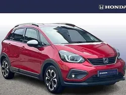 Premium crystal red Used 2020 Honda Jazz Hybrid Hatchback | £16,795 (Fair price)
