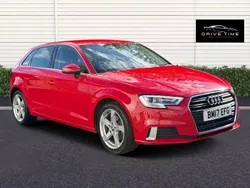 Red Used 2017 Audi A3 Sportback Sport Hatchback | £6,400 (Fair price)