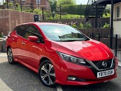 Red Used 2020 Nissan Leaf N-Connecta Hatchback | £10,693 (Expensive)
