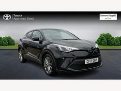 Black Used 2022 Toyota C-HR SUV | £21,587 (A bit pricey)