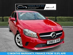 Red Used 2015 Mercedes A180 Executive Hatchback | £8,495 (Fair price)