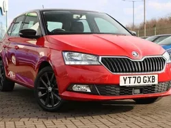 Corrida red black magic pearl effect Used 2020 Skoda Fabia Colour Edition Hatchback | £10,995 (Fair price)