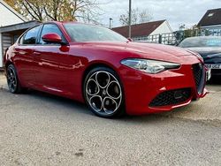 Red Used 2022 Alfa Romeo Giulia Veloce Sedan | £25,995 (Fair price)