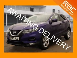 Ink blue Used 2017 Nissan Qashqai Acenta SUV | £8,095 (Good price)