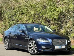 Blue Used 2016 Jaguar XJ Portfolio Sedan | £12,990 (Expensive)