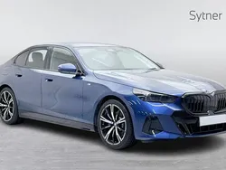Blue Used 2024 BMW 520 M Sport | £39,750 (Fair price)