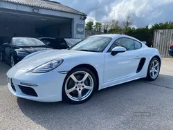 White Used 2017 Porsche 718 Cayman Coupe | £29,995 (A bit pricey)