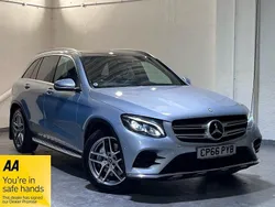 Silver Used 2016 Mercedes GLC220 AMG line SUV | £16,999 (Fair price)