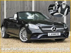 Obsidian black Used 2018 Mercedes SLC200 AMG line Cabriolet | £19,950 (A bit pricey)
