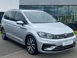 Silver Used 2021 VW Touran R-line MPV | £19,947 (Fair price)
