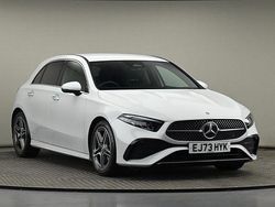 Digital white Used 2023 Mercedes A200 AMG line Hatchback | £24,200 (Fair price)