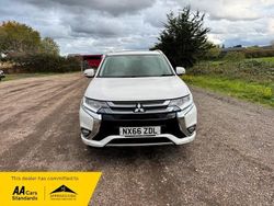 White Used 2016 Mitsubishi Outlander P-HEV Estate | £8,995 (Fair price)
