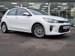 White Used 2017 Kia Rio Hatchback | £6,850 (A bit pricey)