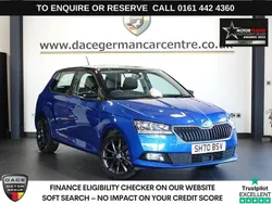 Blue Used 2020 Skoda Fabia Colour Edition Hatchback | £9,989 (Fair price)