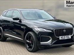 Metallic ebony black Used 2021 Jaguar F-Pace R-Dynamic SUV | £28,870 (Good price)