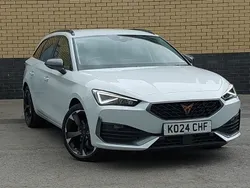 White Used 2024 Cupra Leon Estate | £22,698 (Fair price)