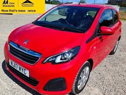 Red Used 2017 Peugeot 108 Active Hatchback | £4,280 (Good price)