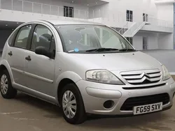 Silver Used 2009 Citroën C3 VTR Sport Hatchback | £2,495 (Expensive)