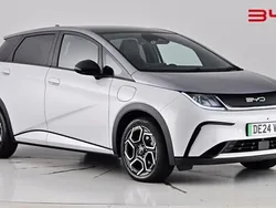 Atlantis grey Used 2024 BYD Dolphin Design Hatchback | £21,670 (Fair price)