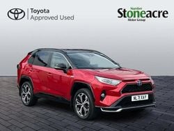 Red/black Used 2021 Toyota RAV4 SUV | £28,750 (Fair price)