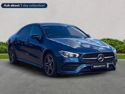 Blue Used 2023 Mercedes CLA180 Executive Sedan | £24,899 (Fair price)