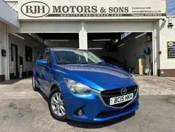 Blue Used 2015 Mazda 2 Hatchback | £6,988 (A bit pricey)