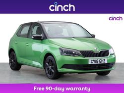 Green Used 2018 Skoda Fabia Colour Edition Hatchback | £8,549 (Fair price)
