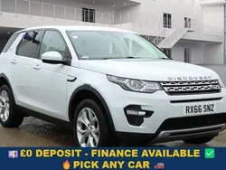 White Used 2016 Land Rover Discovery Sport HSE SUV | £13,499 (Good price)
