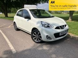 White Used 2015 Nissan Micra Tekna Hatchback | £5,195 (Fair price)
