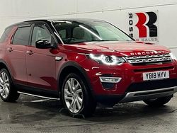 Red Used 2018 Land Rover Discovery Sport HSE Luxury SUV | £16,995 (Fair price)
