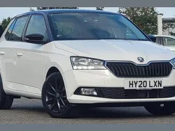 White Used 2020 Skoda Fabia Colour Edition Hatchback | £10,595 (Fair price)
