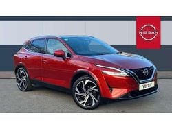 Red Used 2022 Nissan Qashqai Tekna+ SUV | £19,665 (A bit pricey)