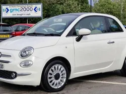 White Used 2017 Fiat 500 Lounge Hatchback | £6,495 (Fair price)