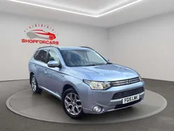 Blue Used 2015 Mitsubishi Outlander P-HEV SUV | £7,940 (Good price)