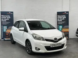 White Used 2012 Toyota Yaris Trend Hatchback | £2,495