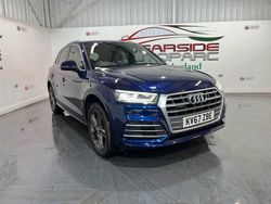 Blue Used 2017 Audi Q5 S-Line SUV | £17,899 (Fair price)