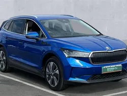 Race blue Used 2024 Skoda Enyaq iV SUV | £30,390 (Fair price)